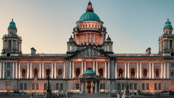 Titanic and Belfast private driver tour - photograph of City Hall, Belfast