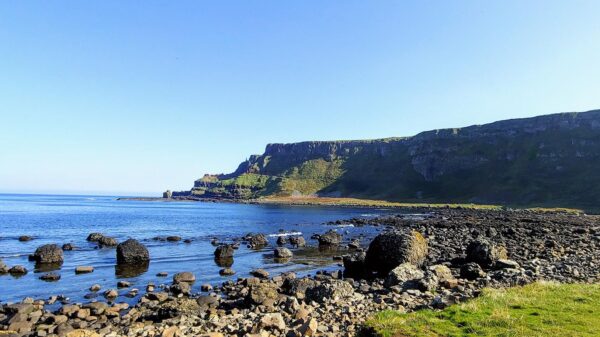 Giant's Causeway Private Driver Tour - image showing a headland from the beach