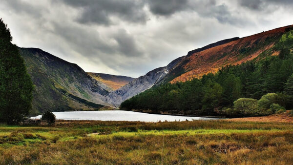 Glendalough chauffeur driving tour - a photo of the lake from the shore