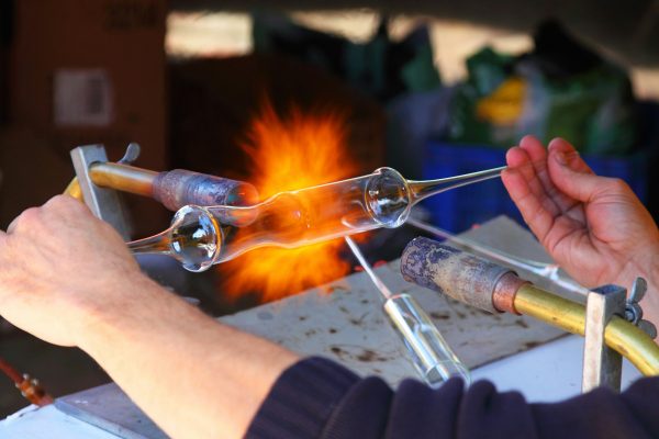 Glass making, see how it's really done on our Waterford Crystal Private Chauffeur Tour from Dublin.