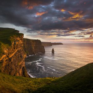 Cliffs of Moher at sunset, Doolin, Clare, Ireland - Private Chauffeur Tour