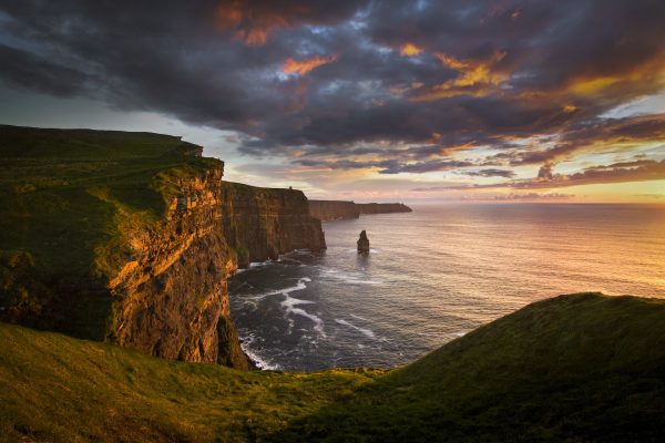 Cliffs of Moher at sunset, Doolin, Clare, Ireland - Private Chauffeur Tour