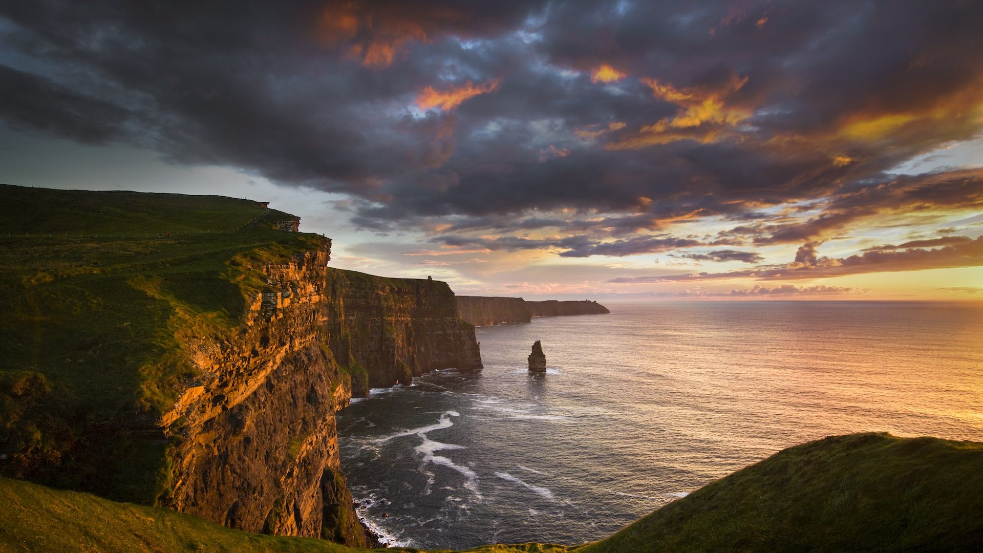 Cliffs of Moher at sunset, Doolin, Clare, Ireland - Private Chauffeur Tour