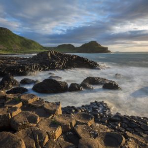 A photo along the coastline at the The Giant's Causeway. Take a private chauffeur tour today.