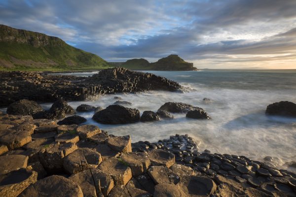 A photo along the coastline at the The Giant's Causeway. Take a private chauffeur tour today.