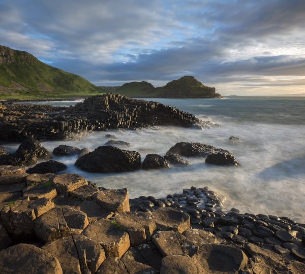 A photo along the coastline at the The Giant's Causeway. Take a private chauffeur tour today.