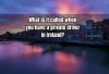 What is it called when you have a private driver in Ireland?